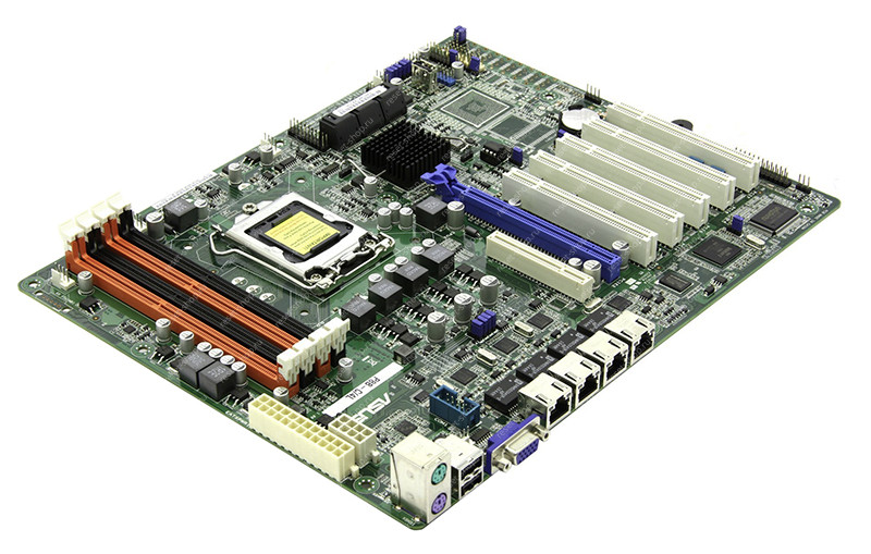 Сист.плата Б/У S1155 ASUS P8B-C/4L 4xDDR3, 6xSATA, 2xUSB, VGA, ATX без задней планки