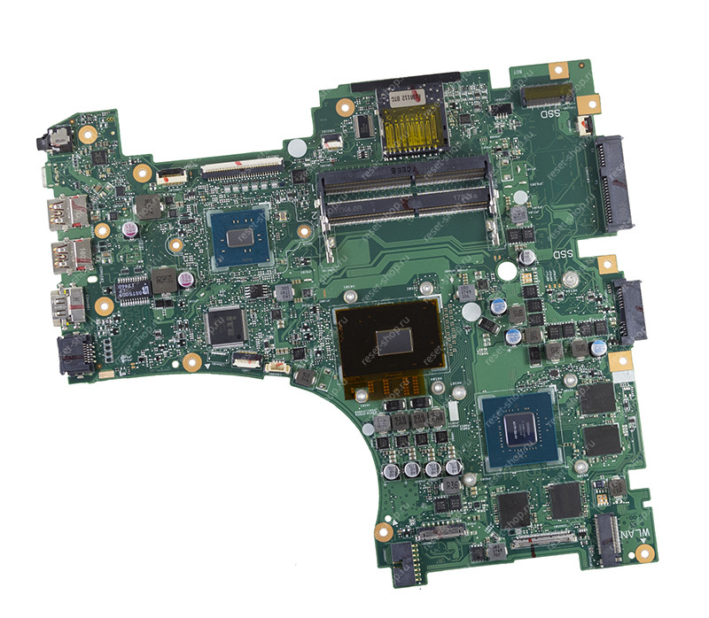 Материнская плата ноутбука ASUS GL553VD (процессор I5-7300HQ, GTX1050 4Гб)