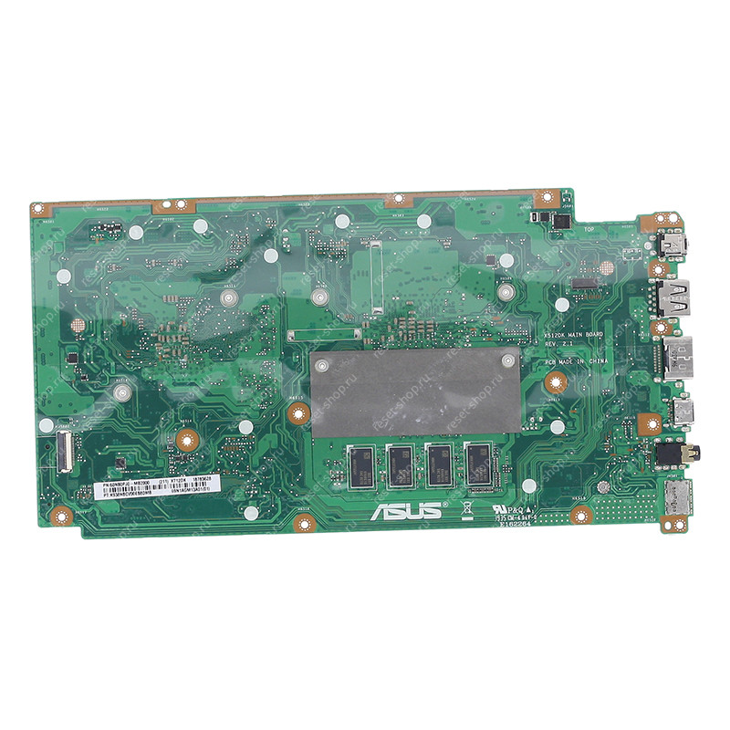 Материнская плата ноутбука ASUS X712DK (процессор R5-3500U, ОЗУ 4Гб, RX550 2Гб) УЦЕНКА