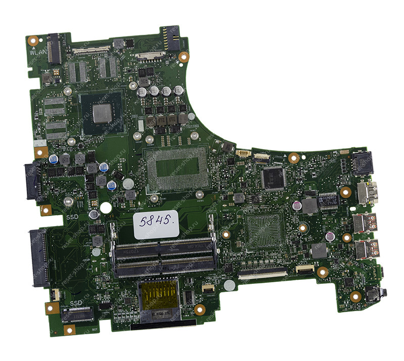 Мат.плата ASUS GL533VD rev. 2.0 неисправная на запчасти ДОНОР (видеочип N17P-G0-A1) Мат.плата ASUS GL533VD rev. 2.0 неисправная на запчасти ДОНОР (видеочип N17P-G0-A1)