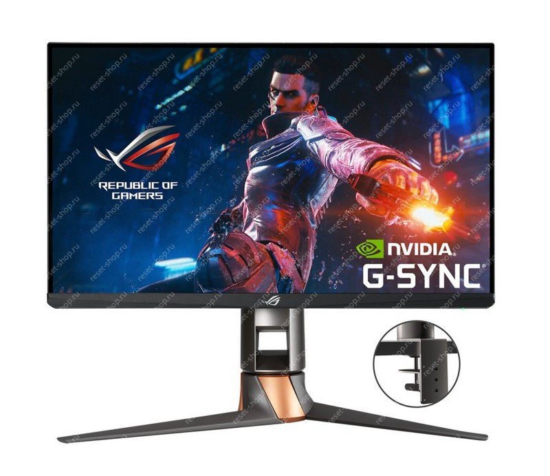 Монитор 24.5" ASUS ROG Swift PG259QNR 1920x1080@360Гц IPS 1 мс, 400кд/м2, DisplayPort, HDMI / ПИКСЕЛ Монитор 24.5" ASUS ROG Swift PG259QNR 1920x1080@360Гц IPS 1 мс, 400кд/м2, DisplayPort, HDMI / ПИКСЕЛ