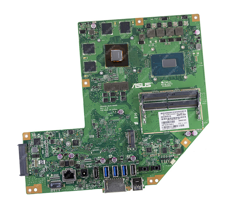 Материнская плата моноблока ASUS ZN242GD (процессор I5-8300H, GTX1050) / УЦЕНКА