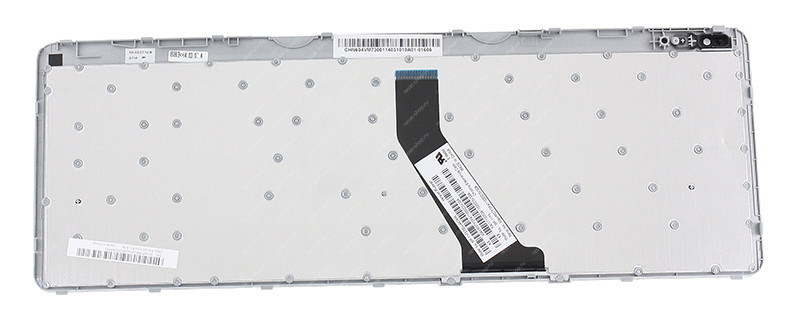 Клавиатура для ноутбука Acer Aspire V5-571 оригинальная черная с серебристой рамкой Клавиатура для ноутбука Acer Aspire V5-571 оригинальная черная с серебристой рамкой