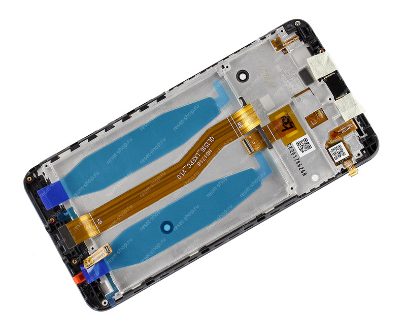 Модуль для смартфона 5.5" ASUS ZenFone 4 Max ZC554KL черный ORIGINAL с рамкой