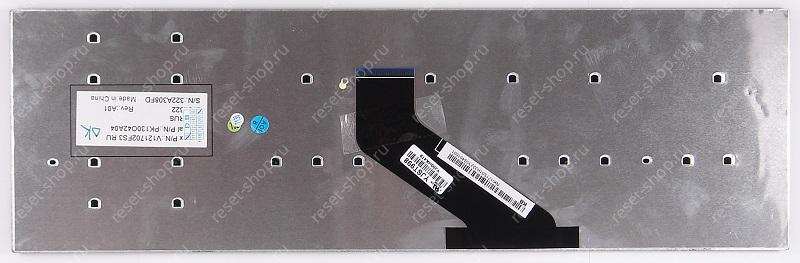 Клавиатура для ноутбука Packard Bell LS11, LS13, TS11, Acer 5830 черная под рамку Клавиатура для ноутбука Packard Bell LS11, LS13, TS11, Acer 5830 черная под рамку