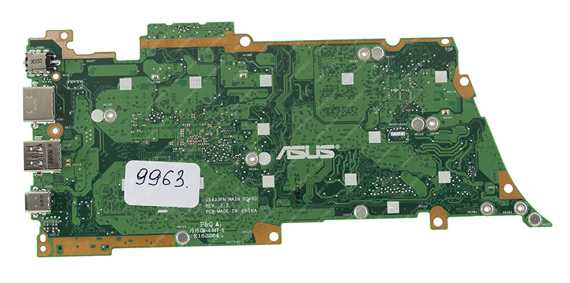 Мат.плата ASUS UX433FN rev. 2.2 неисправная на запчасти ДОНОР Мат.плата ASUS UX433FN rev. 2.2 неисправная на запчасти ДОНОР