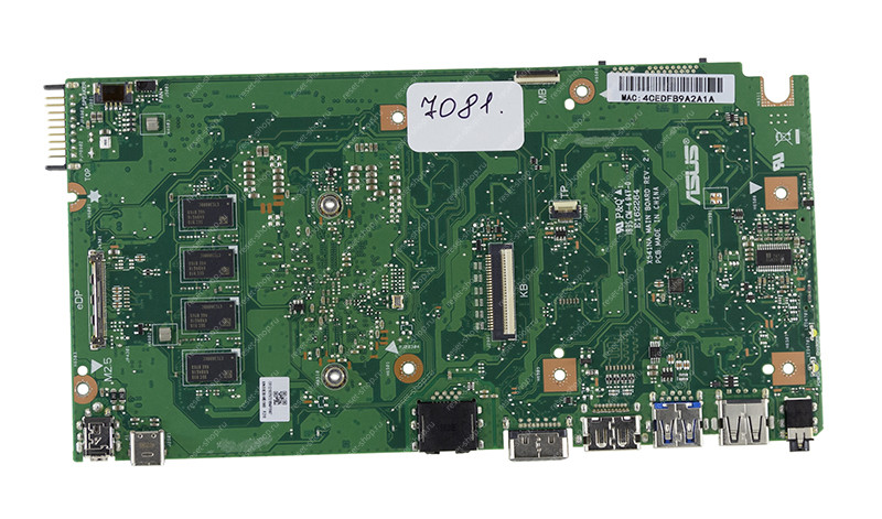 Мат.плата ASUS X541NA rev. 2.1 неисправная на запчасти ДОНОР Мат.плата ASUS X541NA rev. 2.1 неисправная на запчасти ДОНОР