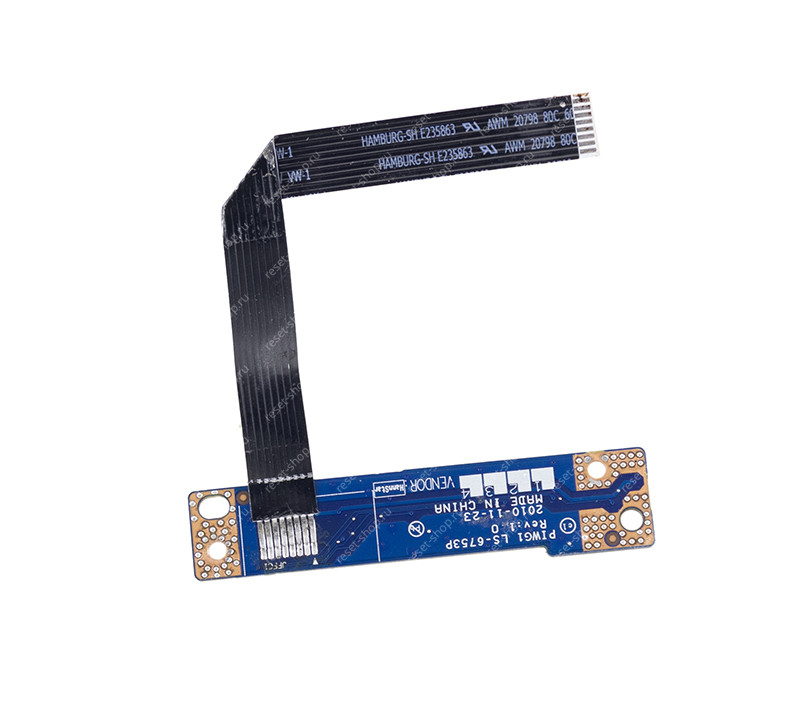 Плата кнопок Б/У Lenovo G570 Rev 1.0