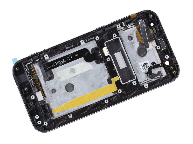 Модуль для смартфона 5.5" ASUS ZenFone Zoom ZX551ML черный ORIGINAL с рамкой