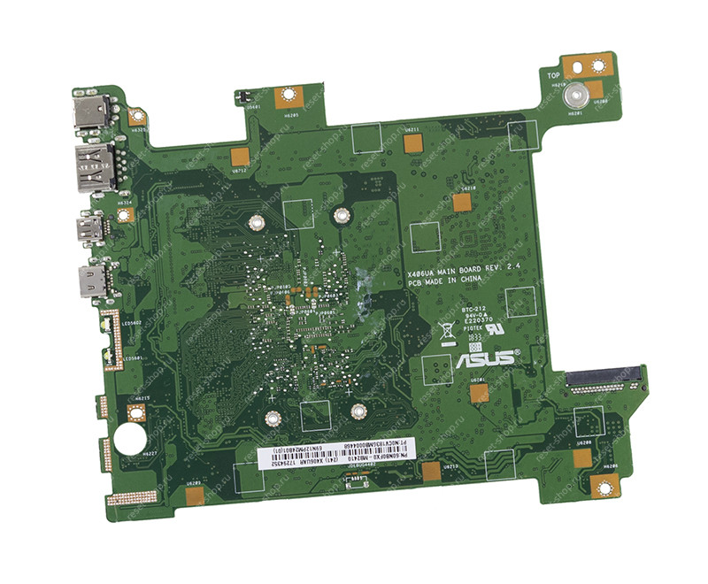 Материнская плата ноутбука ASUS X406UAR (процессор I3-8130U, ОЗУ 4Гб) 90NB0FX0-R00071