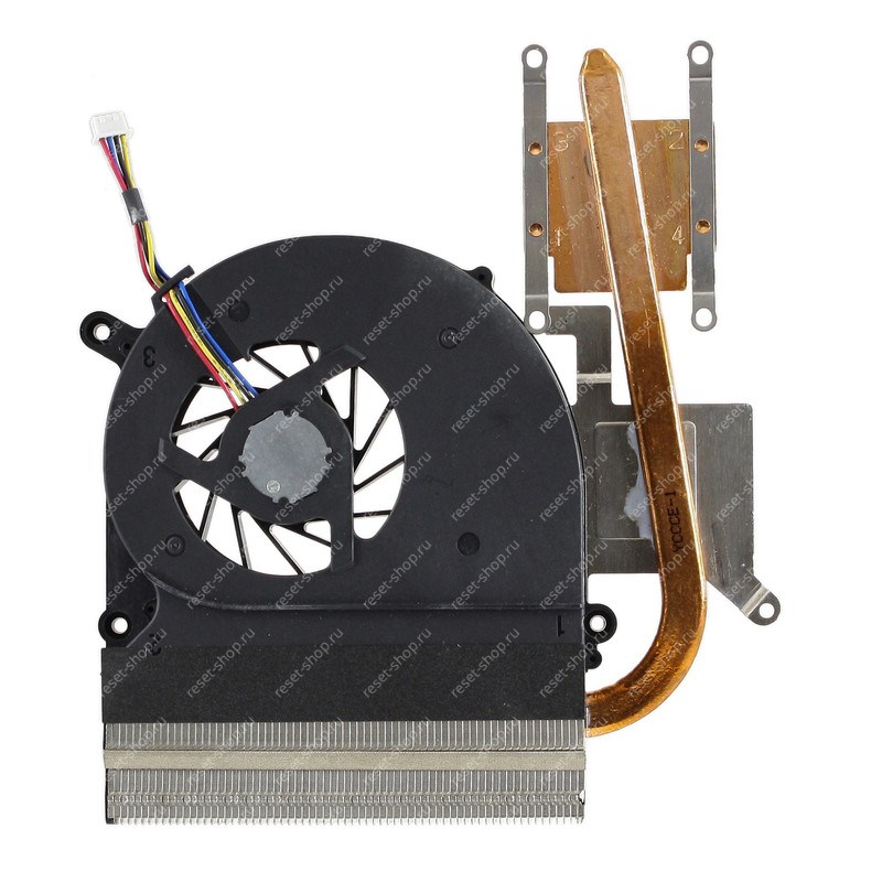 Вентилятор ASUS K51AB с термотрубкой
