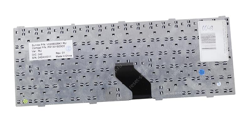 Клавиатура для ноутбука ASUS Z62F черная Клавиатура для ноутбука ASUS Z62F черная