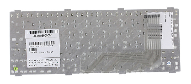 Клавиатура для ноутбука Dell Vostro 1200 белая