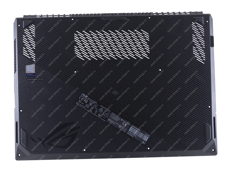 Корпус ASUS GL504GM часть D (Нижняя часть) черный УЦЕНКА