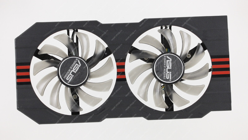 Вентиляторы для видеокарты Б/У ASUS GTX750TI-OC-2GD5 с рамкой