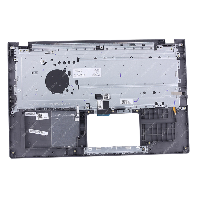Клавиатура для ноутбука ASUS X509JA топкейс сиреневый, клавиши черные с подсветкой АНГЛИЙСКАЯ Клавиатура для ноутбука ASUS X509JA топкейс сиреневый, клавиши черные с подсветкой АНГЛИЙСКАЯ