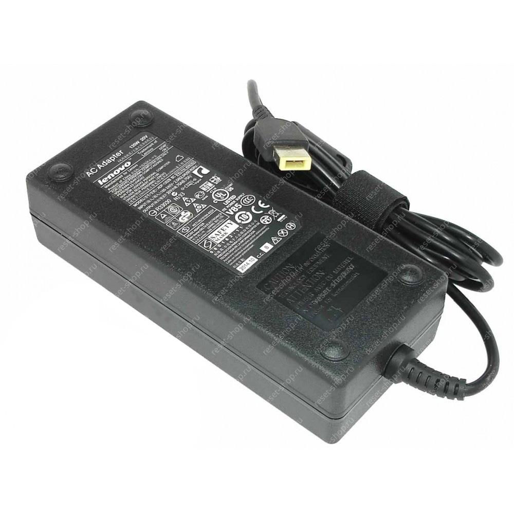 Блок питания для ноутбука Lenovo 20V/6.75A (прямоугольный штекер с иглой) Блок питания для ноутбука Lenovo 20V/6.75A (прямоугольный штекер с иглой)