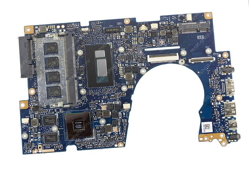 Материнская плата ноутбука ASUS UX303LN (процессор Intel i5-4210U, оперативная память 4 Гб) Материнская плата ноутбука ASUS UX303LN (процессор Intel i5-4210U, оперативная память 4 Гб)