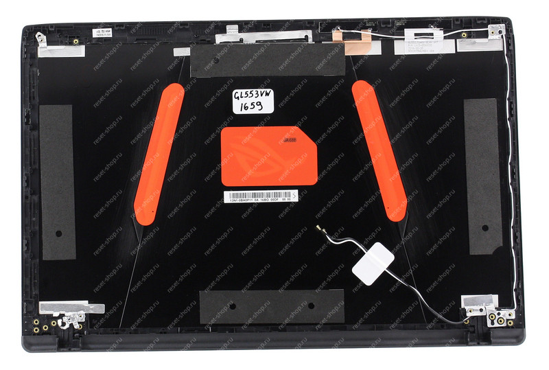 Корпус Б/У ASUS GL553VW часть A (Крышка) черный с красным логотипом