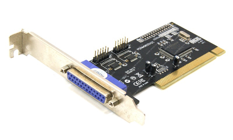 Контроллер Б/У LPT PCI ST-Lab PI2NM9835X2C Контроллер Б/У LPT PCI ST-Lab PI2NM9835X2C