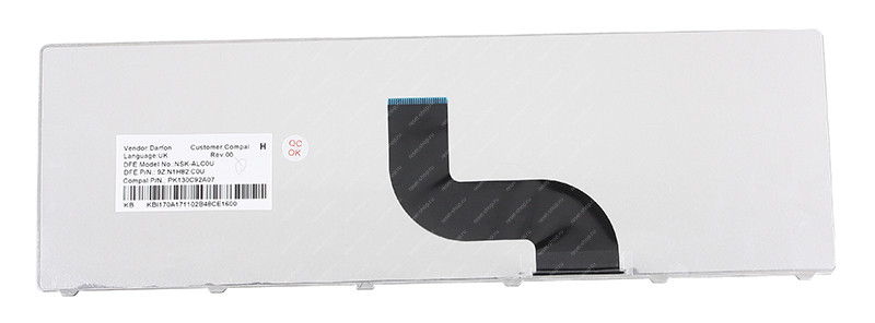 Клавиатура для ноутбука Acer Aspire 5810 оригинальная черная RU Клавиатура для ноутбука Acer Aspire 5810 оригинальная черная RU