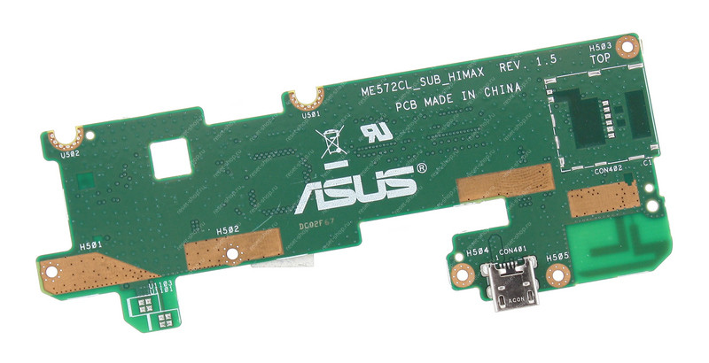 Сабборд планшета ASUS ME572, ME572C rev.1.5 ORIGINAL / 90NK0070-R10010