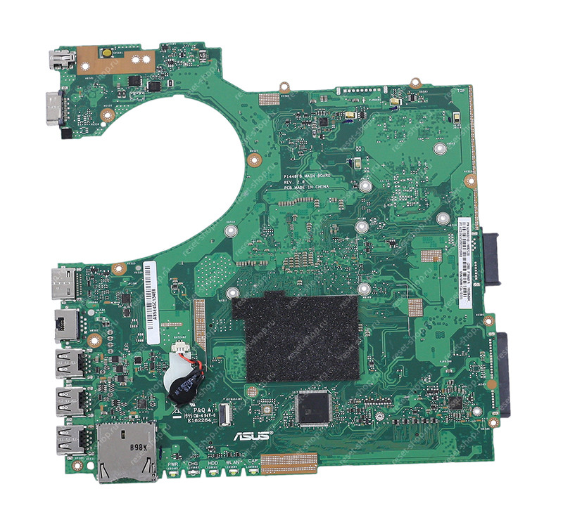 Материнская плата ноутбука ASUS P1440FA (процессор I5-8265U, ОЗУ 4 Гб) / УЦЕНКА