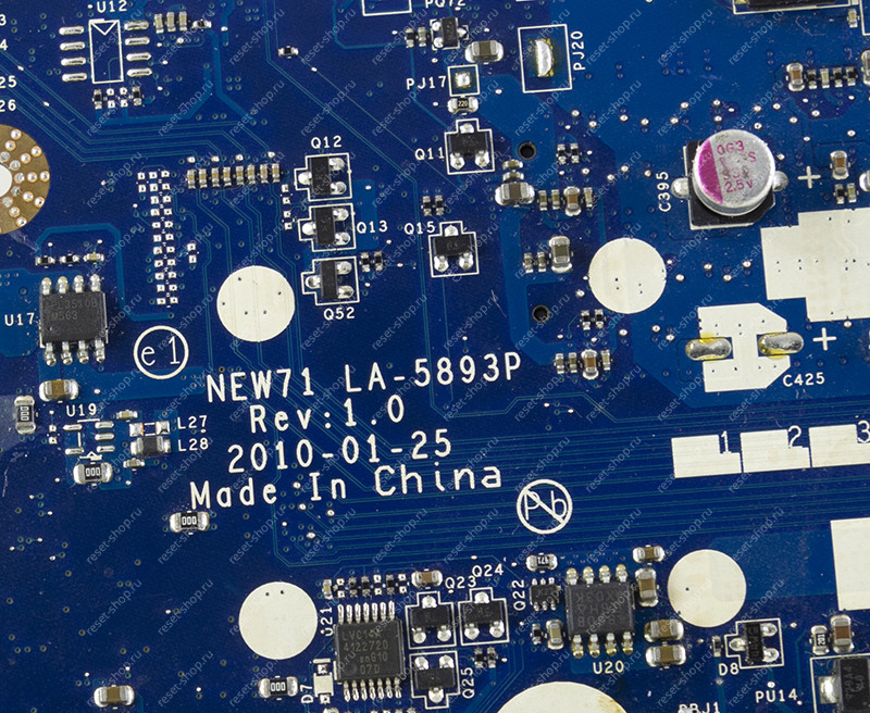 Мат.плата Acer Aspire 5742G неисправная на запчасти ДОНОР