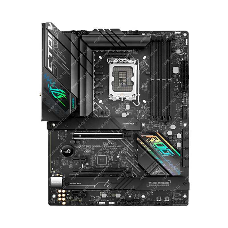 Сист.плата Б/У s1700 ASUS ROG STRIX B660-F GAMING WIFI, 4хDDR5, 8xUSB, 4xSATA, PCIE-16 х 2, ATX Сист.плата Б/У s1700 ASUS ROG STRIX B660-F GAMING WIFI, 4хDDR5, 8xUSB, 4xSATA, PCIE-16 х 2, ATX