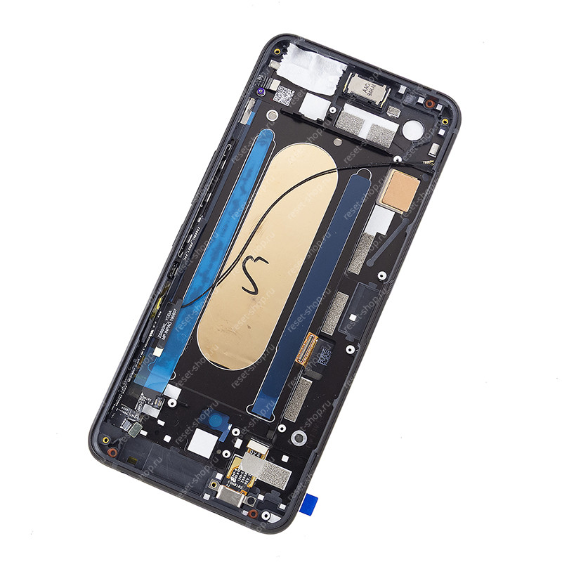 Модуль для смартфона 6.6" ASUS ROG Phone II ZS660KL черный ORIGINAL с рамкой