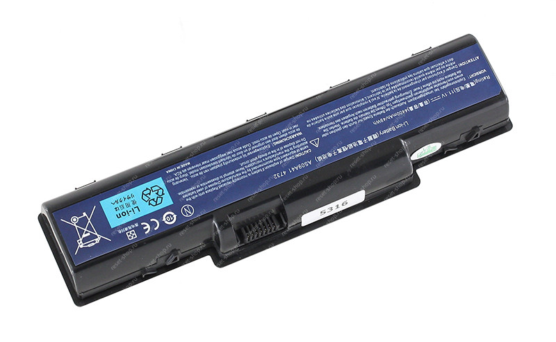 АКБ для ноутбука Acer (AS09A31) / 11.1V, 4400mAh / Aspire 4732, 5517, 5532 черная АКБ для ноутбука Acer (AS09A31) / 11.1V, 4400mAh / Aspire 4732, 5517, 5532 черная