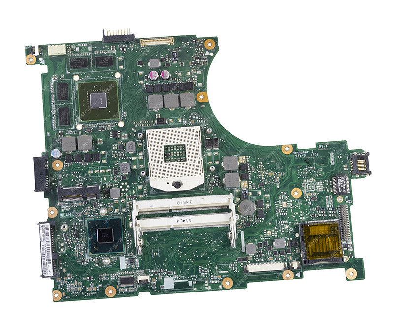 Мат.плата ASUS N56VM rev. 2.3 неисправная на запчасти ДОНОР