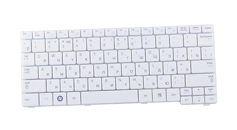 Клавиатура для ноутбука Samsung N150 белая Клавиатура для ноутбука Samsung N150 белая