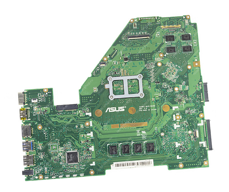 Мат.плата ASUS X550CC rev. 2.0 неисправная на запчасти ДОНОР (видеочип N14M-GE-S-A2) Мат.плата ASUS X550CC rev. 2.0 неисправная на запчасти ДОНОР (видеочип N14M-GE-S-A2)