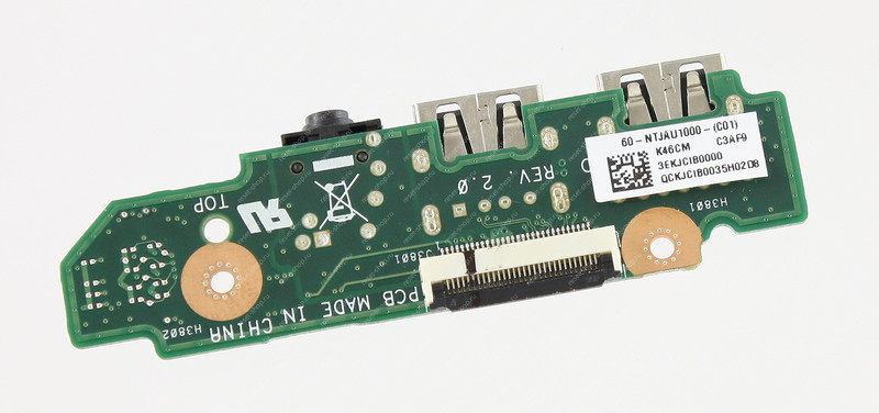 Плата интерфейсная для ноутбука ASUS K46CB (Audio, 2x USB)