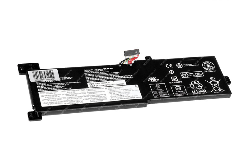 АКБ для ноутбука Lenovo (L17D2PF1) ORIGINAL / 7.68V, 3910mAh / IdeaPad 330-15ARR черная