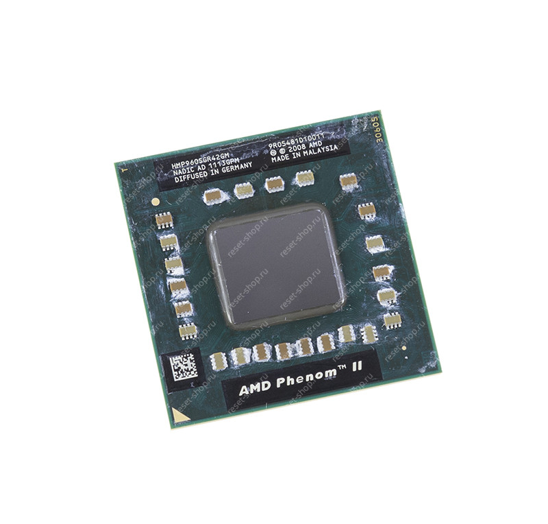 Процессор для ноутбука Б/У S1g4 AMD Phenom II Quad-Core Mobile P960 (1.8Ghz, 2Mb) Процессор для ноутбука Б/У S1g4 AMD Phenom II Quad-Core Mobile P960 (1.8Ghz, 2Mb)