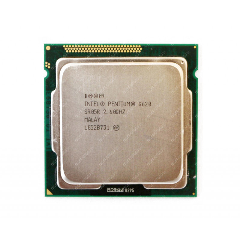 Процессор S1155 Intel Pentium G620 (2.6 ГГц, 3MB) oem / SR05R Процессор S1155 Intel Pentium G620 (2.6 ГГц, 3MB) oem / SR05R