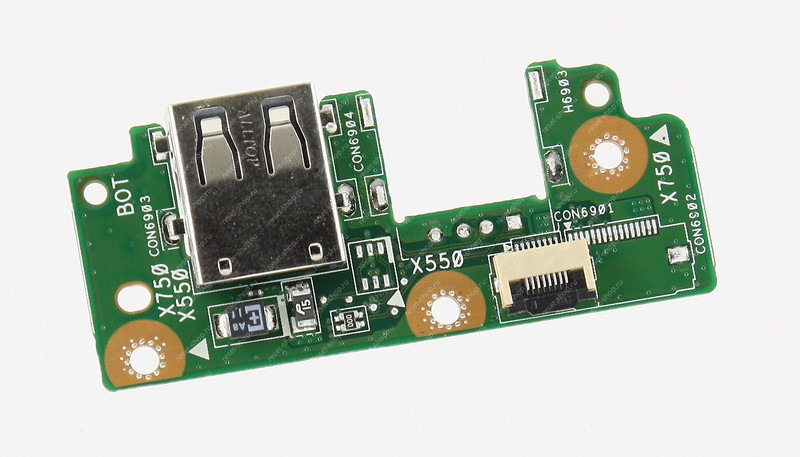 Плата интерфейсная для ноутбука ASUS X550ZE (USB2.0)