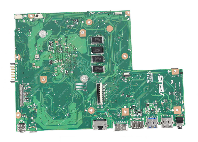 Материнская плата ноутбука ASUS X540YA (процессор AMD A8-7410, ОЗУ 4 Гб)