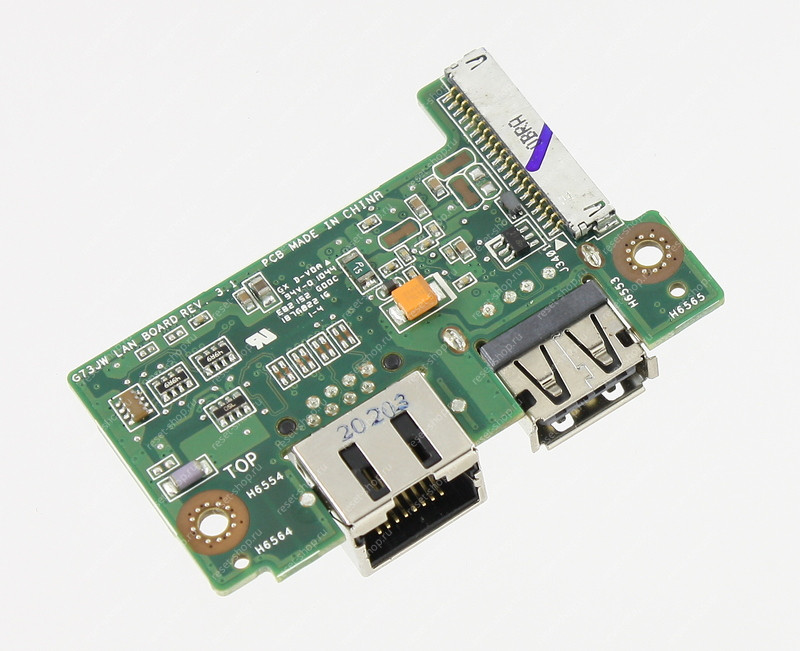 Плата интерфейсная для ноутбука ASUS G73JW (USB2.0, LAN)