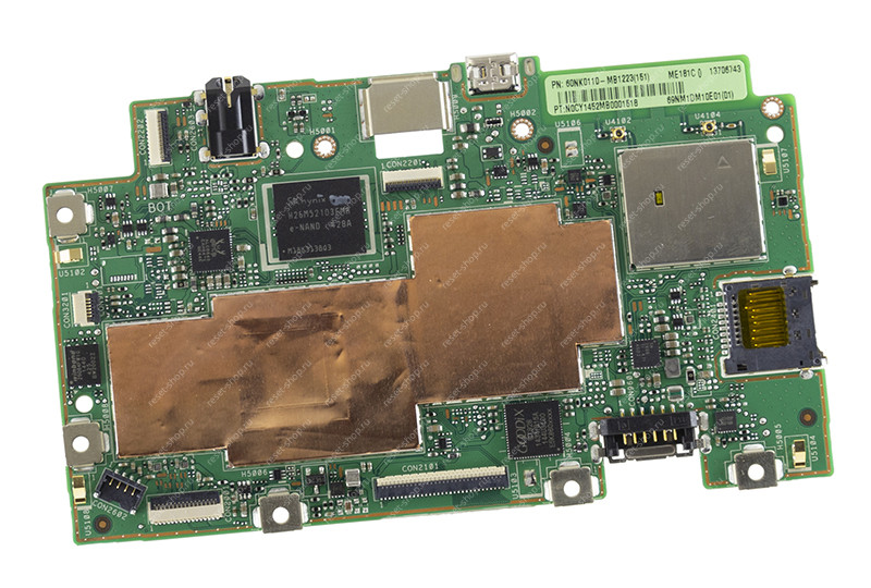 Материнская плата планшета Б/У ASUS MeMO Pad 8 ME181C ORIGINAL (1G/Z3745/16G)