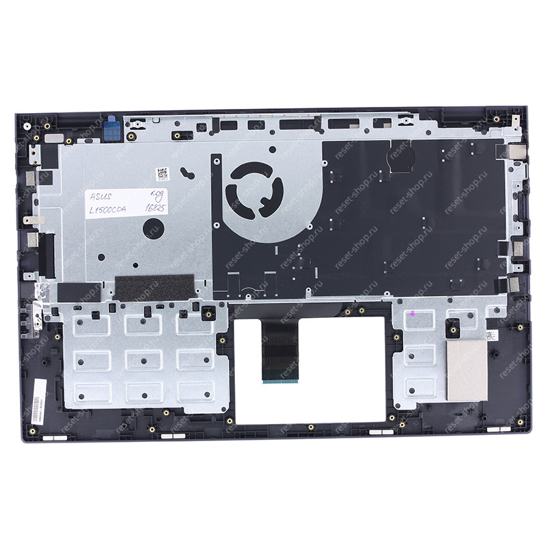 Клавиатура для ноутбука ASUS L1500CDA топкейс тёмно-сиреневый, клавиши чёрные Клавиатура для ноутбука ASUS L1500CDA топкейс тёмно-сиреневый, клавиши чёрные