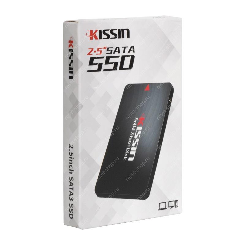 SSD накопитель 256Гб (2.5", SATA3) KISSIN SD-256GBSSTBP802 (чипы 3D TLC)