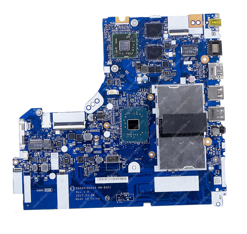 Материнская плата ноутбука Б/У Lenovo 320-15IAP (процессор N4200, Radeon R7 M260) rev 1.0 Материнская плата ноутбука Б/У Lenovo 320-15IAP (процессор N4200, Radeon R7 M260) rev 1.0