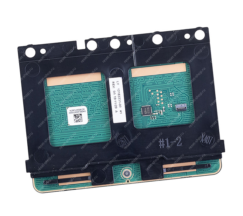 Тачпад для ноутбука ASUS X407MA ORIGINAL серый с серебристой рамкой