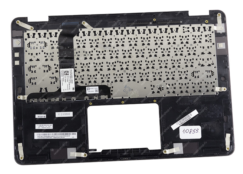 Клавиатура для ноутбука Б/У ASUS UX360CA топкейс коричневый, клавиши черные