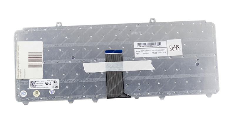 Клавиатура для ноутбука Б/У Dell Inspiron 1420 черная Клавиатура для ноутбука Б/У Dell Inspiron 1420 черная