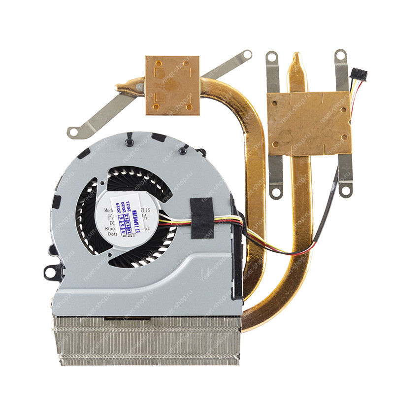 Вентилятор Dell 5558 (для процессора AMD) с термотрубкой