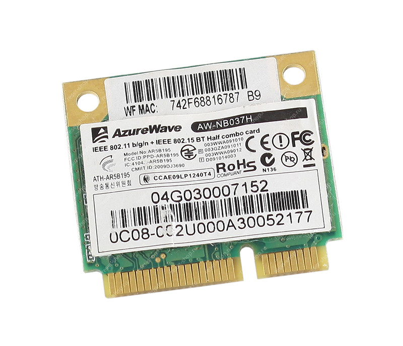 WiFi-модуль Б/У ASUS N43SM WiFi-модуль Б/У ASUS N43SM